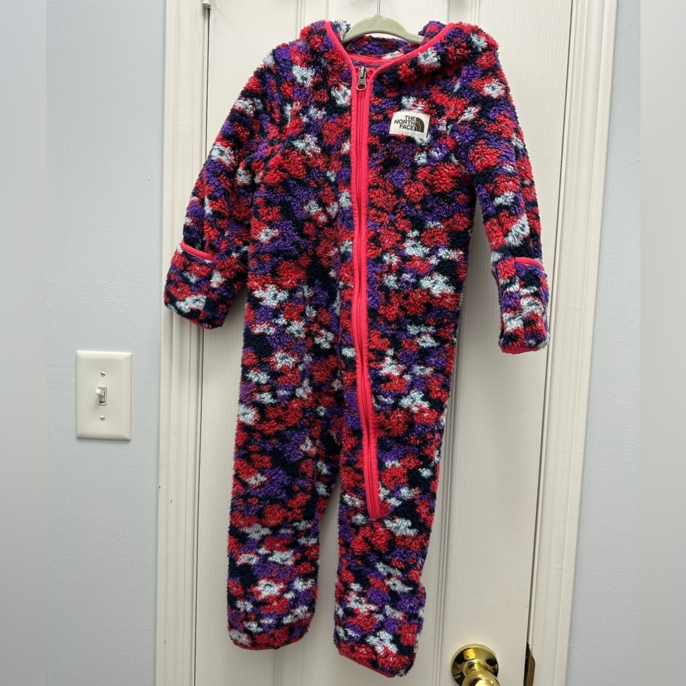 The North Face Fleece one piece bunting